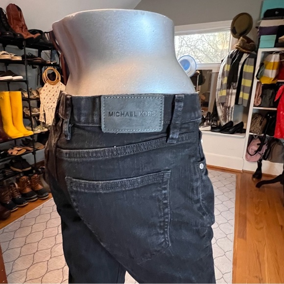 MICHEAL KORS Parker Slim Fit Men’s Black Jeans 30/32 - Picture 5 of 9